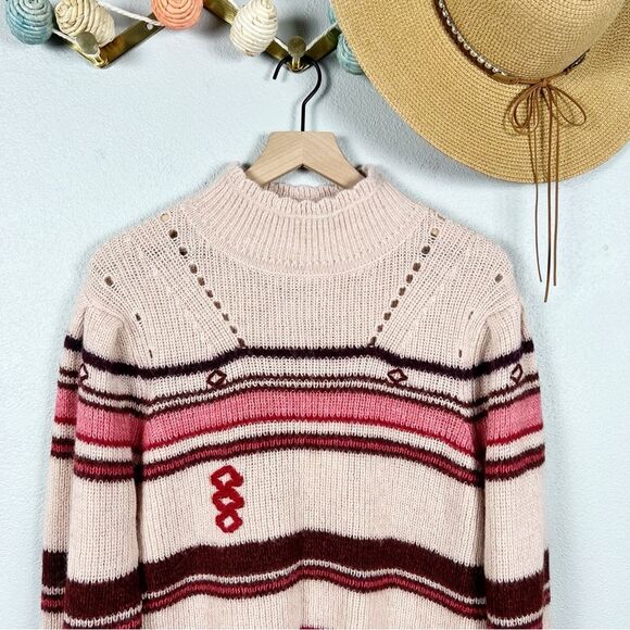 NWT Isabel Marant Etoile Georgie Alpaca Wool Knit Sweater Large - Picture 3 of 13